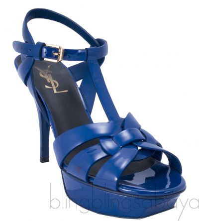 Blue Patent Leather Tribute 