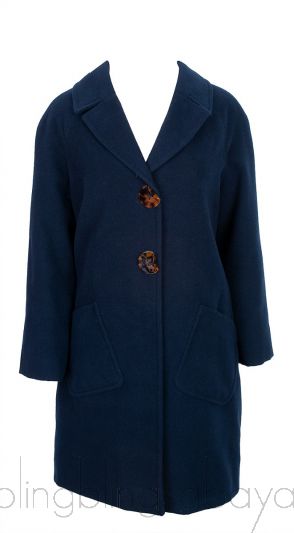 Dark Blue Kids Coat