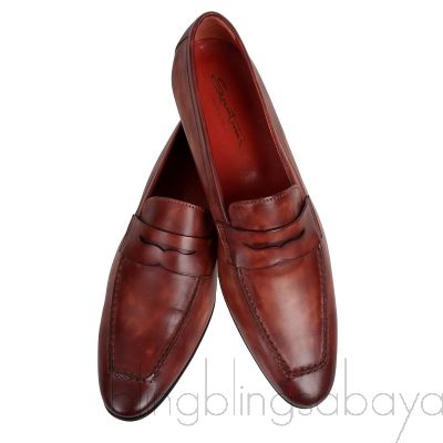 Brown Loafer Shoes 