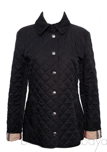 Black Quilted Jacket 