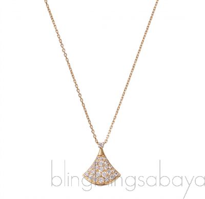 Diva's Dream Diamond 18kt Yellow Gold Necklace