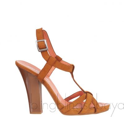 Brown Strappy Sandals