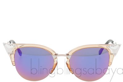 FF0041/s Peach Cat Eye Sunglasses