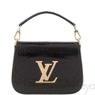 Vivienne Croc Shoulder Bag