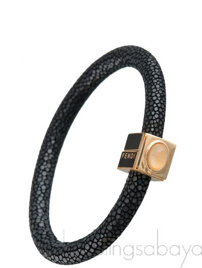 Stingray Black Cord Bracelet