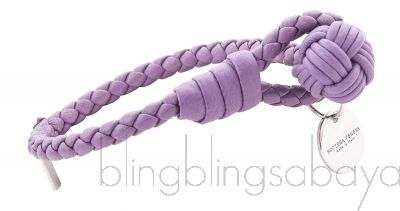 Light Purple Intrecciato Nappa Bracelet