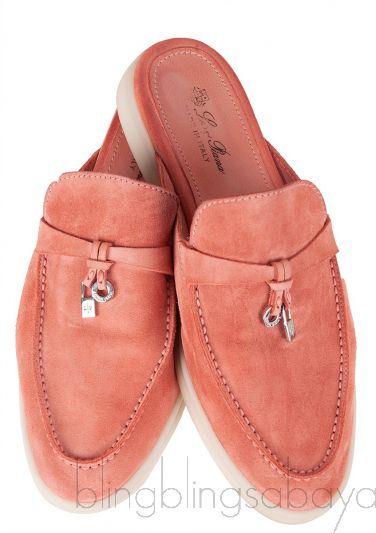 Babouche Charms Walk Suede Loafer