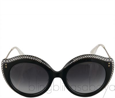 GG0214s Crystal Strass Sunglasses