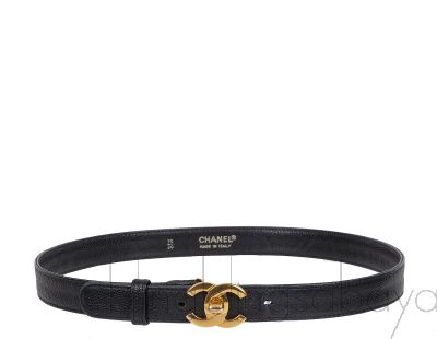 Black Caviar CC Turnlock Vintage Belt