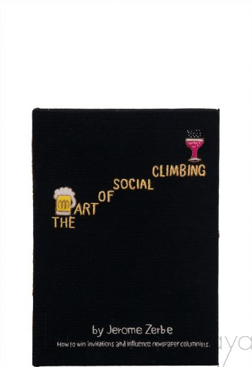 The Art of Social Climbing Book Clutch
