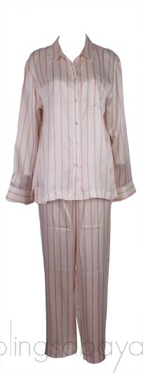Blush Stripe Pajama Set