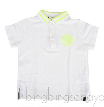 Fendi Roma Off-white Kid's Polo Shirt