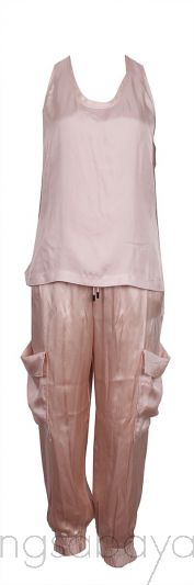 Light Pink Tank Top & Trouser	