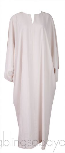 White Kaftan Dress  