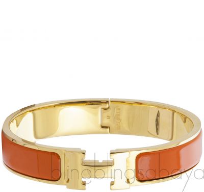 Clic Clac Orange H Bracelet PM
