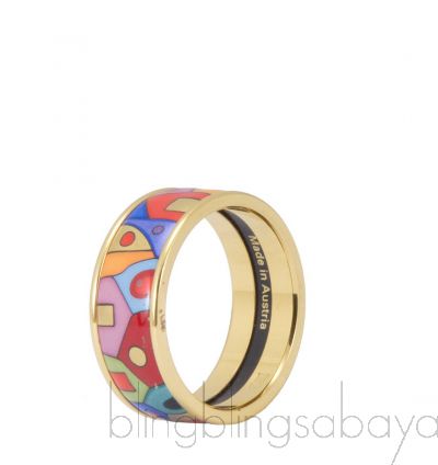 Hundertwasser Multicolor Ring