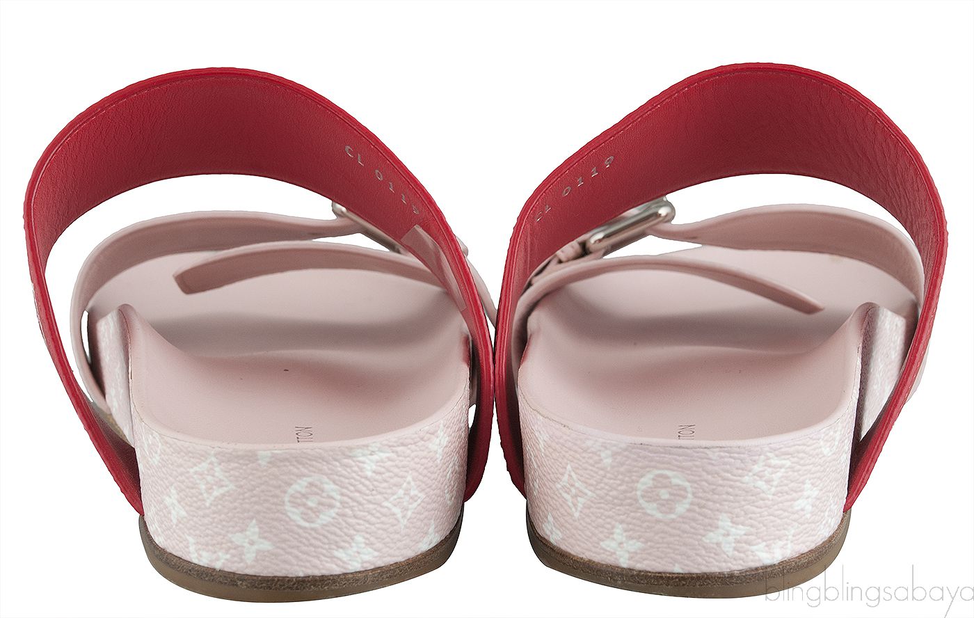 Louis Vuitton Pink Bom Did Flat Mule - LVLENKA Luxury Consignment