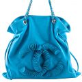 Disc Collection Turquoise Lambskin