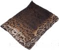 Leopard Brown Voile Scarf