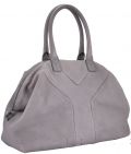 Grey Boston Bag
