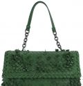 Green Intrecciato Olympia Bag