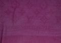 Monogram Purple Cashmere Shawl
