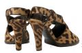 Crisscross Leopard Sandals