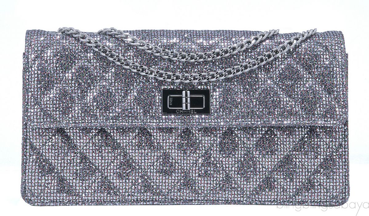 Chanel Silver Chevron Quilted Patent Metallic Crumpled Calfskin Small  Classic Double Flap Silver Hardware, 2018 Available For Immediate Sale At  Sotheby's
